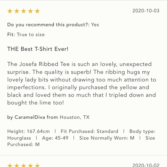 Anthropologie NWT  Maeve Josefa Ribbed Tee Size XS - Picture 8 of 16